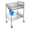 Buy cheap Two Drawers H88cm Medical Trolley Cart For Laboratories from wholesalers