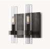 Buy cheap Copper Light Luxury Simple Retro Bedroom Bedside Wall Lamp Ravelle Double Sconce from wholesalers