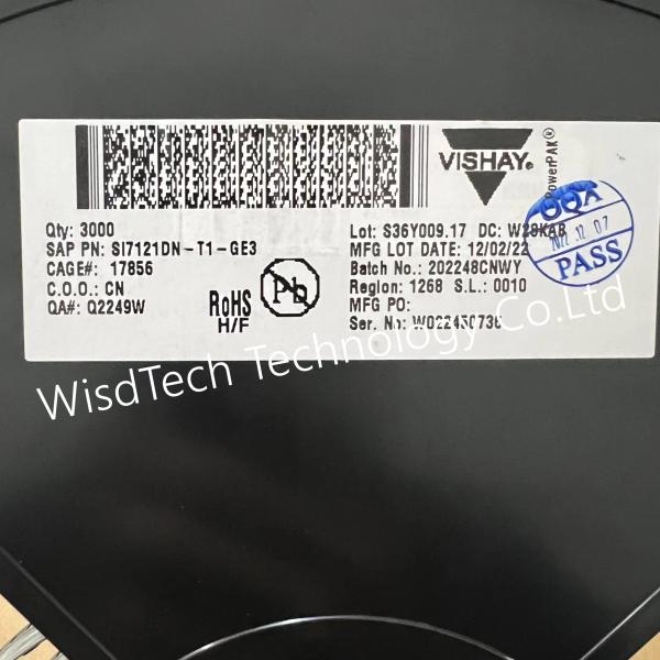 Buy cheap SI7121DN-T1-GE3 P-Channel MOSFET IC 30V 16A 52W 1.8mohm 10V from wholesalers
