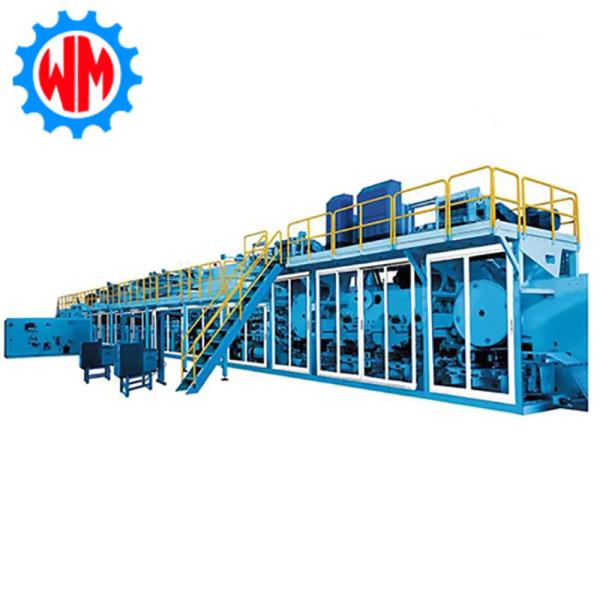 800pcs/Min Baby Pull Diaper Production Line Optional Intelligent Packaging
