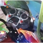 Super Motorcycle Kid Arcade Machine Interactive Video Game Coin Operated Racing