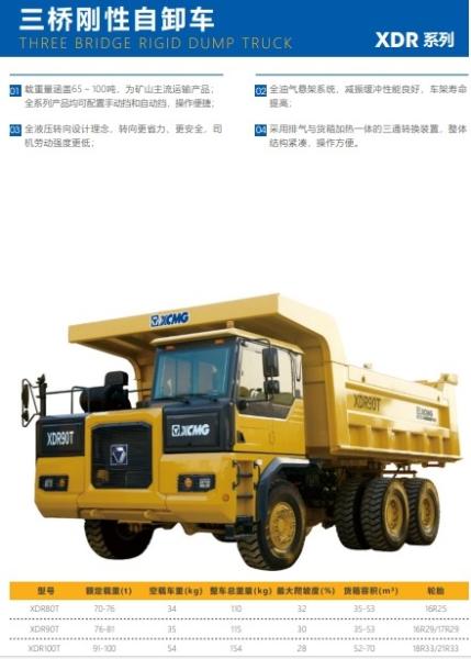 Buy cheap Three Bridge Rigid Dump Truck Yellow Rigid Body Dump Truck from wholesalers