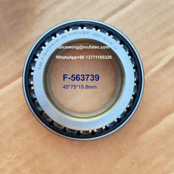 Buy cheap F-563739.RTR1-H90 Automotive Gearbox Bearings 45x75x19.8mm Auto Transmission Bearings with Nylon Cage from wholesalers