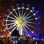 Antique Ferris Wheel Rated Load 72 Riders Height 30m Luxury Design
