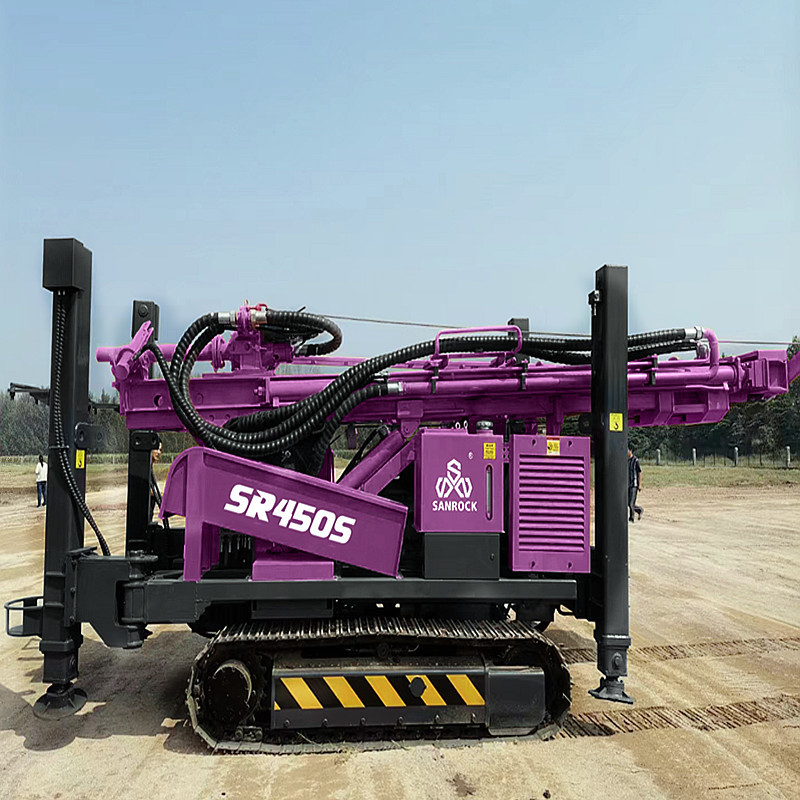 Crawler Water Well Drilling Rig Machine Hydraulic Deep Water Well Drilling Equipment