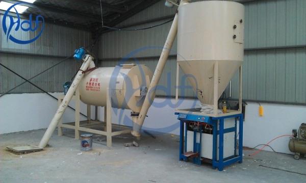 Buy cheap Multi Ribbons Dry Mix Mortar , Dry Powder Ready Mix Dry Mortar 3300X2150X2200mm from wholesalers
