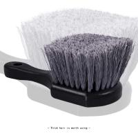Buy cheap Car Rim 55mm Soft Bristle Car Wash Brush Short Handle 120mm product