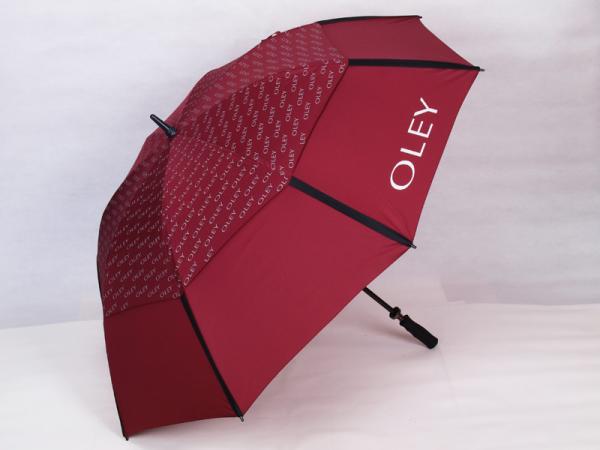 Buy cheap Letter Printed Windproof Golf Umbrellas For Men from wholesalers