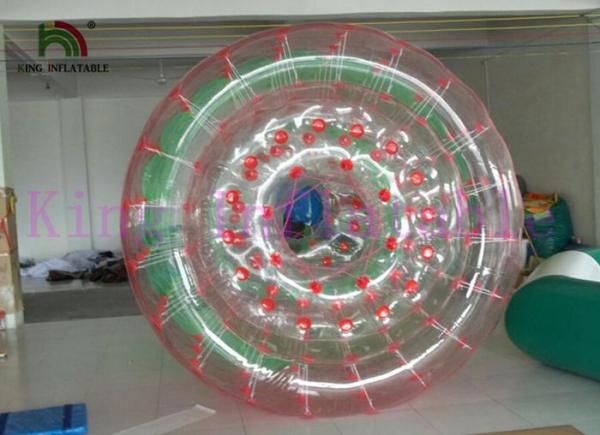 Buy cheap 1.0mm PVC Tarpaulin Blow Up Water Toy Inflatable Water Walking Rolling Balls from wholesalers