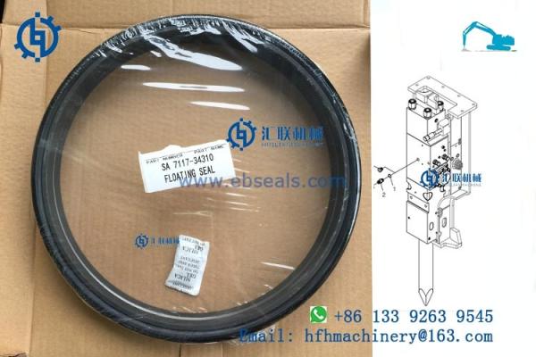 EC SA7117-34310 Excavator Final Drive Seal Kit EC240 EC290 Travel Motor Oil