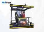 Double Player VR Tower Game Machine Vibrating Floor Locked Door Storage