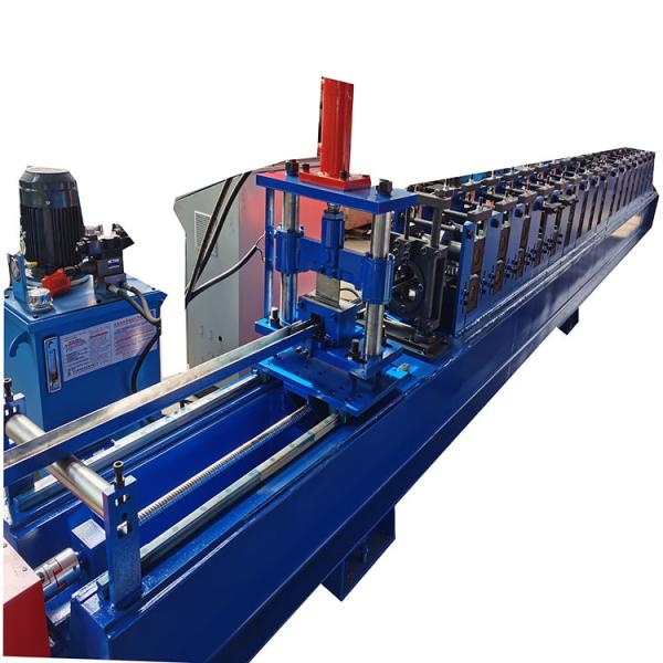 Buy cheap PLC Control Door Frame Roll Forming Machine 0.3-1.2mm 6.5*1.2*1.5m from wholesalers