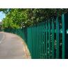 Buy cheap Rounded 3000mm Height Steel Palisade Fencing For School Playground from wholesalers