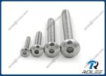18-8/316 Stainless Steel Hex Drive Truss Head Screw Allent Bolt