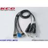 Buy cheap YZC Plug Receptacle Tactical YZC Connector Fiber Optic Pigtail Cables FTTA Outdoor 1 2 4 6 8 12 Cores from wholesalers