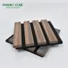Buy cheap Fireproof E1 MDF Acoustic Slat Wood Panels Black For Wall Soundproofing from wholesalers
