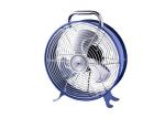 8 Inch Retro Electric Table Mini Clock Fan Antique 4 Metal Blades CE CB GS