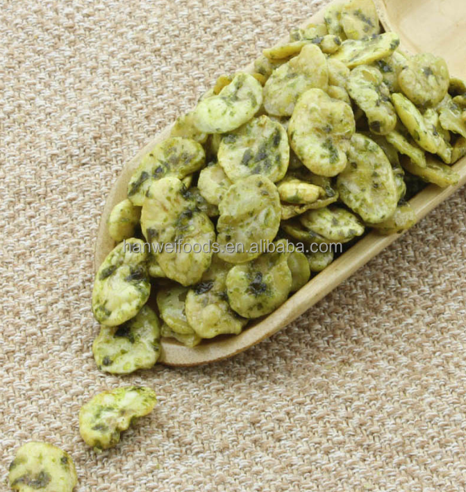 Seaweed Fava Bean Snack Salty Healthy Nut Snacks For Leisure Time