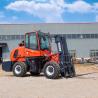 Buy cheap CE Diesel 5 Ton Rough Terrain Forklift With 15 Ft Maximum Forward Reach from wholesalers