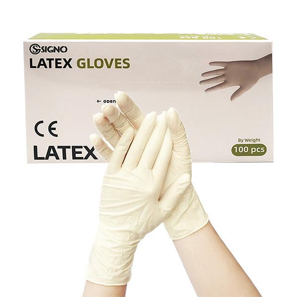 Buy cheap Medical Powdered Latex Gloves Powder Free Latex Examination Glove For Dental from wholesalers