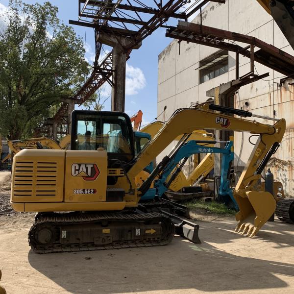 Buy cheap Used Cat 305.5E2 Excavator 305.5 Hydraulic 305.5E Mini Digger Machine Weight 5000 KG from wholesalers