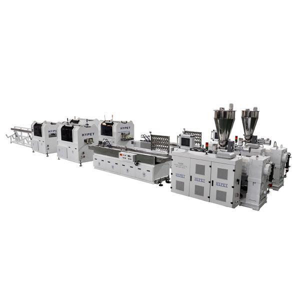 Buy cheap Cable Duct PVC Profile Extrusion Machine / PVC Trunk Making Machine from wholesalers