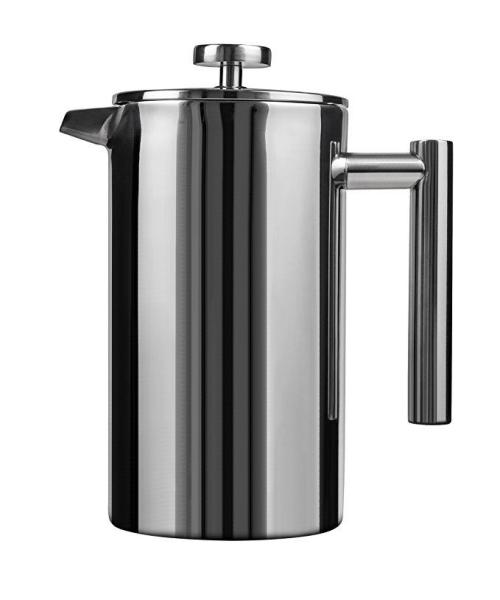 Buy cheap Sustainable Insulated French Press Coffee Maker Stainless Steel Coffee Pot from wholesalers