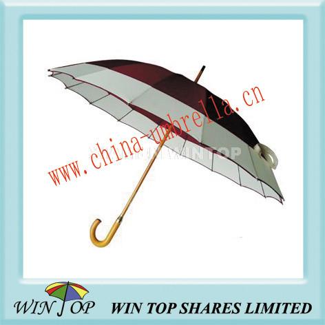 Buy cheap 23" Manual Straight Wooden Umbrella Production from wholesalers