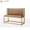 Buy cheap Leather Upholstery Restaurant Booth Sofa 1.2m Modern Booth Seating from wholesalers