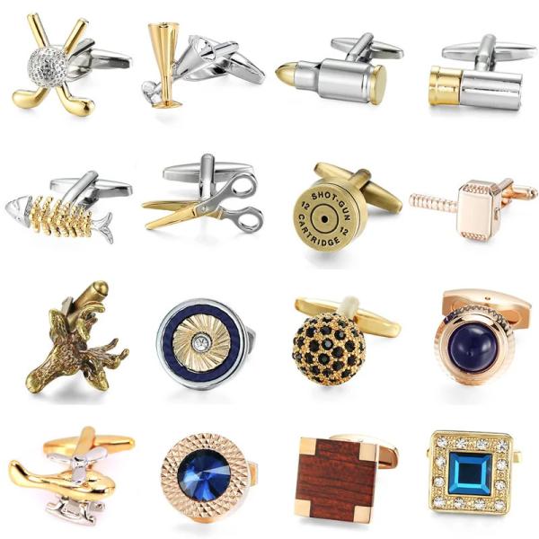 Buy cheap Personalized Engraved Metal Cufflink Gift Set For Wedding Party from wholesalers
