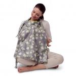 China factory custom made high quality long style breast feeding nursing cover