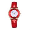 Buy cheap Pin Buckle Diamond Bezel Leather Watch 3ATM Waterproof Ladies Dress Watches With Diamonds from wholesalers