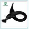 Buy cheap Pre-Bonded Hair 10"-28" 100s/pack 1# color Straight Human Hair Brazilian hair extension from wholesalers