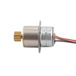 60 MA Phase 18 ° Step Angle 15mm Stepper Motor / Permanent Magnet Stepper Motor