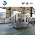 SUS 304 Carbonated Drink Glass Bottle Filling Machine Full Automatic Low Noise