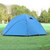 Buy cheap Ultralight 3-4 Person Doule Layer Tent Double Door 4 season Camping Tent(HT6011) from wholesalers