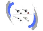 Top selling portable ultrasonic slimming cavitation / vacuum rf body massage /
