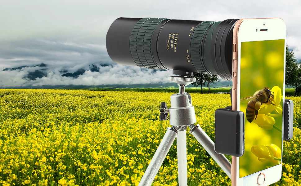 18x4.4cm BAK4 Outdoor Camping Accessories Telescope