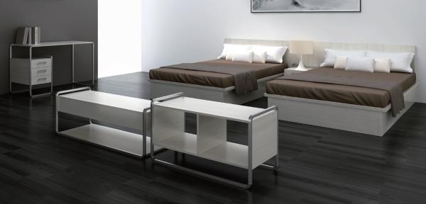 Buy cheap Metal&melamine hotel furniture HF-10 from wholesalers