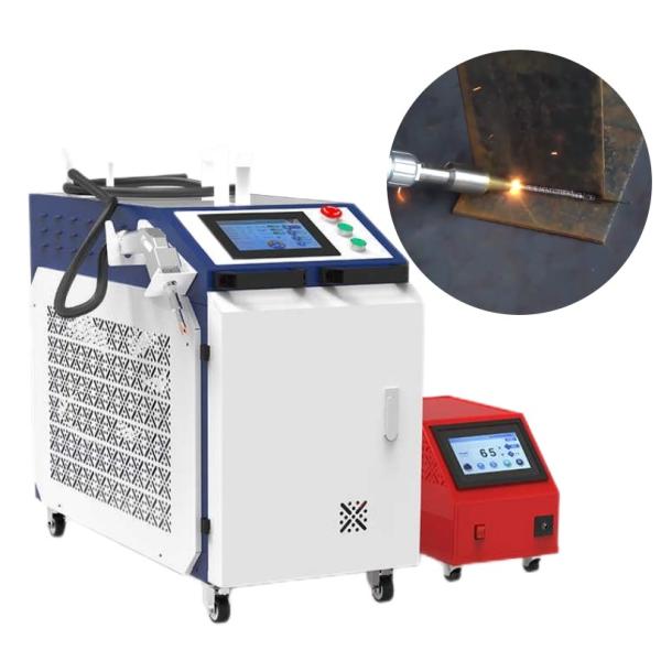 Buy cheap Fiber Laser Welder 3 In 1 Handheld Laser Welding Cleaner Welder Cutter 1000-3000w from wholesalers