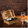 Buy cheap Home Decorative Whiskey Gift Box Wood Double Bottle Wine Box from wholesalers