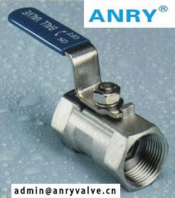 Buy cheap BSP 1000PSI Threaded 2 Inch 1 Piece Ball Valve Full Port Sturcture from wholesalers