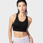 86 Nylon 14 Spandex Custom Gym Sexy Yoga Bra Tank Top Padded Workout Crop Top