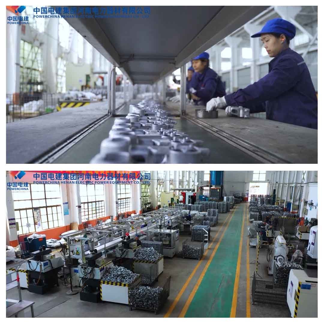 Steel Cable Suspension Clamps For Conductor Transmission Line In Power Accessories
