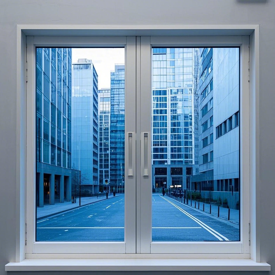 Customized Aluminum Tilt And Turn Windows , Triple Pane Aluminum Windows