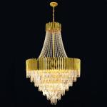 Led Crystal Chandelier For Living Dining Room Round Rectangle hotel lobby
