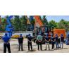 Buy cheap Roadside Area Sheet Vibratory Hammer Pile Driver Photovoltaic from wholesalers