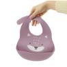 Buy cheap Cacoon Cat Fox Printed Silicone Food Catcher Bibs For Toddler Breakfast Feedings from wholesalers
