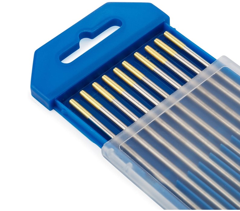 Tungsten Electrodes WL15 1.5% Lanthanated Golden Head 2.4mm for TIG Welding Consumables
