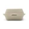 Buy cheap 6x6 Inch Hamburger Biodegradable Takeout Containers from wholesalers